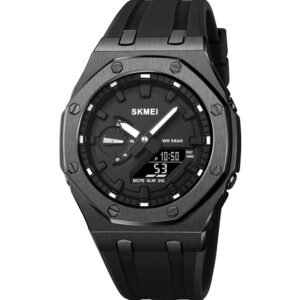 Skemi 2243 Dual Movt Sports Watch for Men Cheap Silicone Wrist