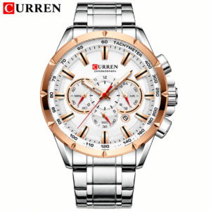 Curren 8363 Chronograph Stainless Steel Men's Watch