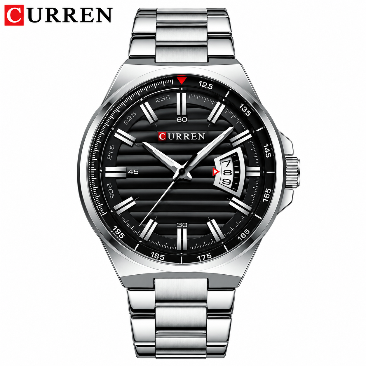 Curren 8375 Quartz Stainless Steel Men’s Watch