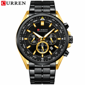 CURREN 8399 Men’s Stainless Steel Quartz Watch