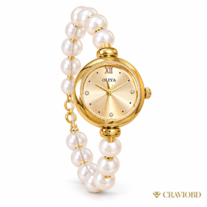 OLIYA 993 Women’s Pearl Bracelet Watch